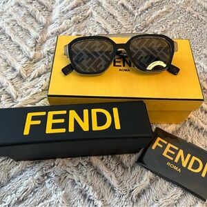 Fendi Square Monogram Sunglasses